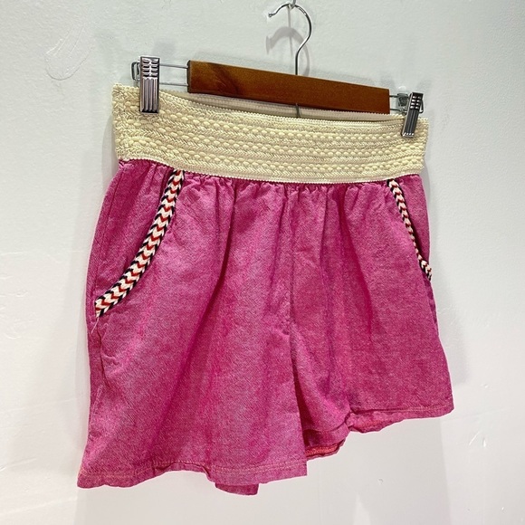 Heidays chambray shorts MAGENTA/Pink - Picture 2 of 5